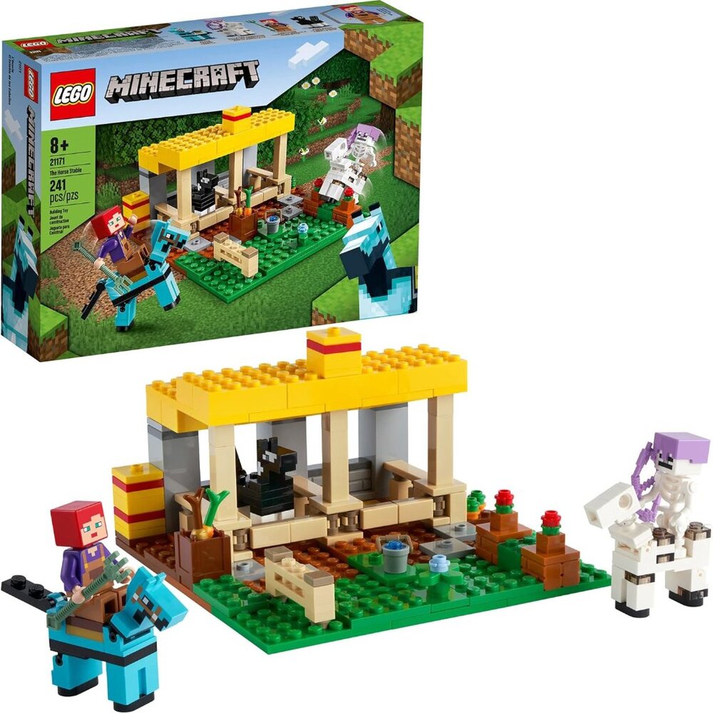 Lego Minecraft The Horse Stable 21171  New In Box